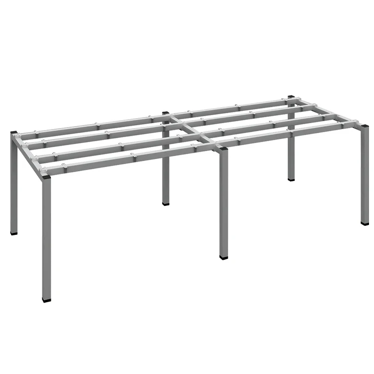 Modern Wholesale On Sale Square Tube Metal Table Leg With Plate