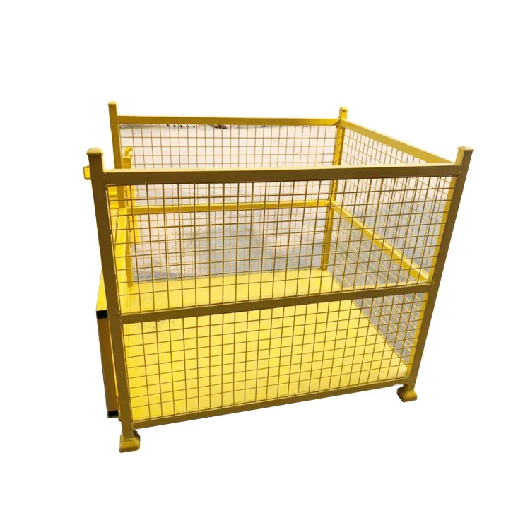 Cargo & Storage Equipment Metal Wire Mesh Storage Cage Container