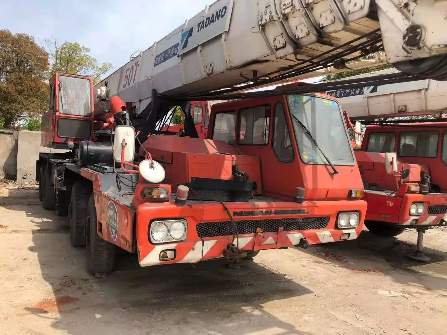 Использованы японский Tadano TG-500E Технические данные: около 50 т Автокран хорошем рабочем состоянии по разумной цене