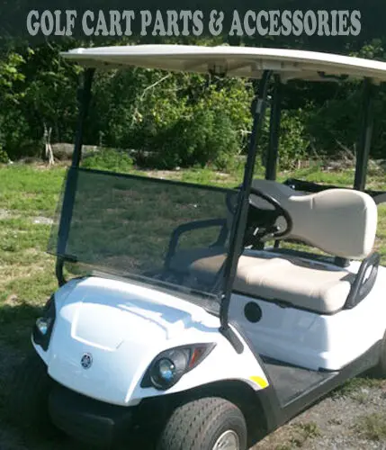 Tinted Windshield Folding Golf Cart Par for Yamaha G29 DRIVE 2 Club Car 2017-UP