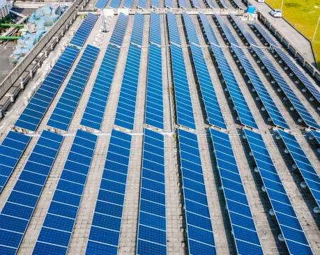 2024 Solar Panel Stand Flat Roof Solar Panel Kits Triangle Support For Solar Panel