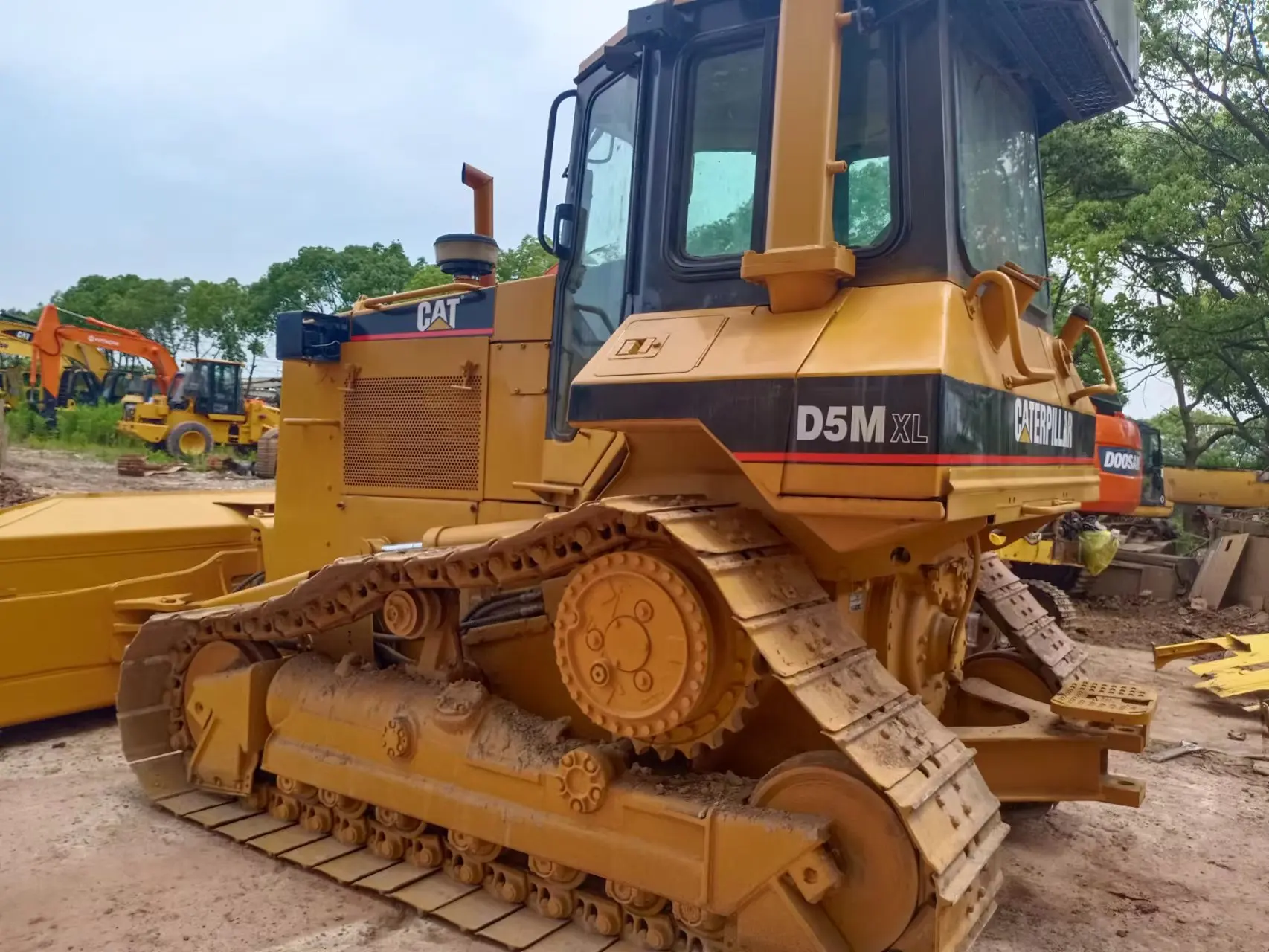 Engineering construction machinery wheel loader cat D5M wheel loader high quality low price in shanghai