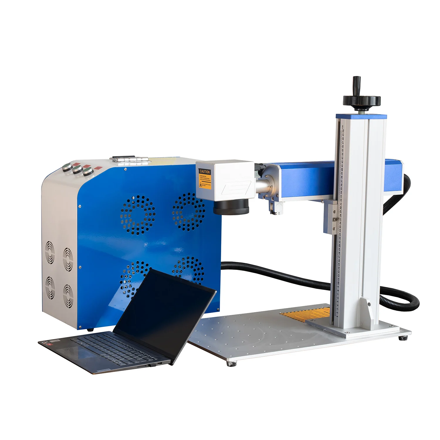 Brand New  fiber laser 20w 30w 50w 100w Max Raycus JPT cnc desktop color fiber laser marking machine price for metal sale