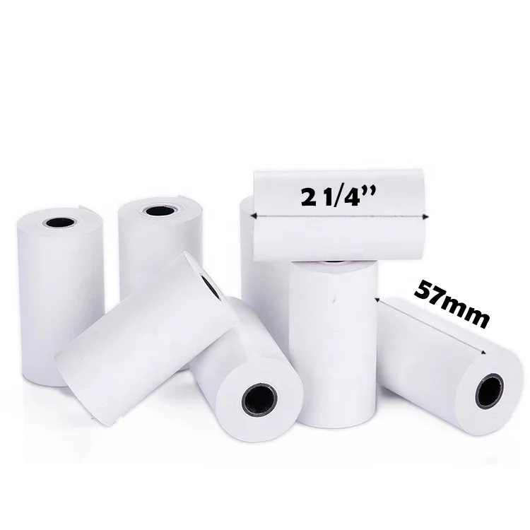 Thermal printer paper 80mm 57mm bill cashier paper printing 80X80 57X40 till roll pos atm 3 1/8 x 230 receipt thermal paper roll