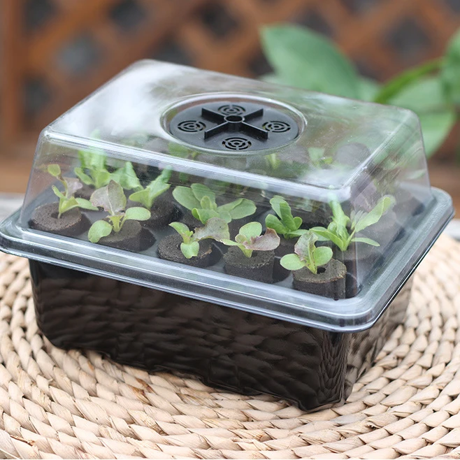 12 Hole Simple Seedling Cultivation Pot Suitable for Soilless Hydroponic Planting Substrate
