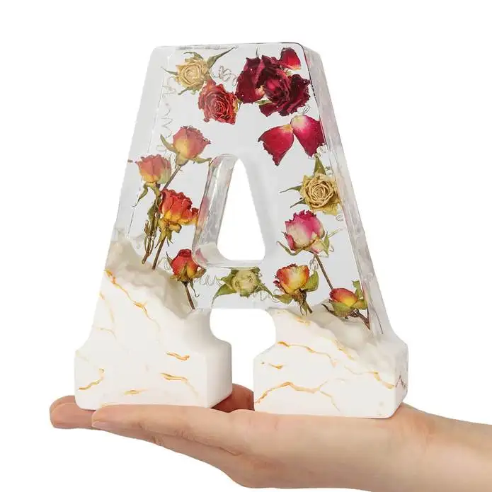 Mold Kit New Design, XL Large Letter Molds Cake Tools Decorating Tip Sets as Picture 1~3 Days Large Alphabet Epoxy Resin 10 Sets