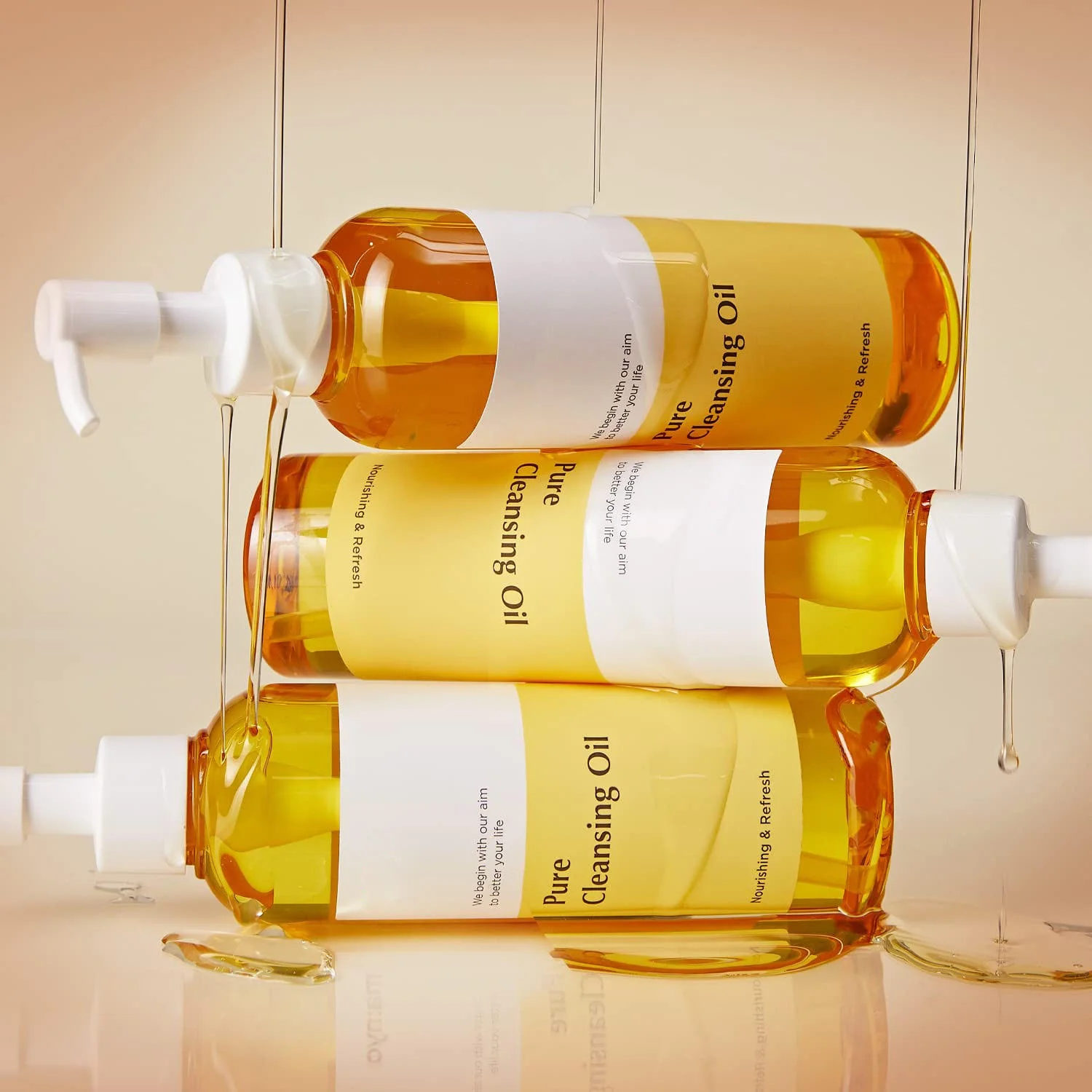 Store MANYO FACTORY Pure Cleansing Oil 200ml- Made in Korea Low pH Low Irritation Facial Cleanser Blackhead Whitehead Removal