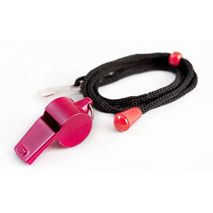 3D MAX Extra Loud Whistle with Lanyard Metal Sports Whistle Stainless Steel Whistle for referees