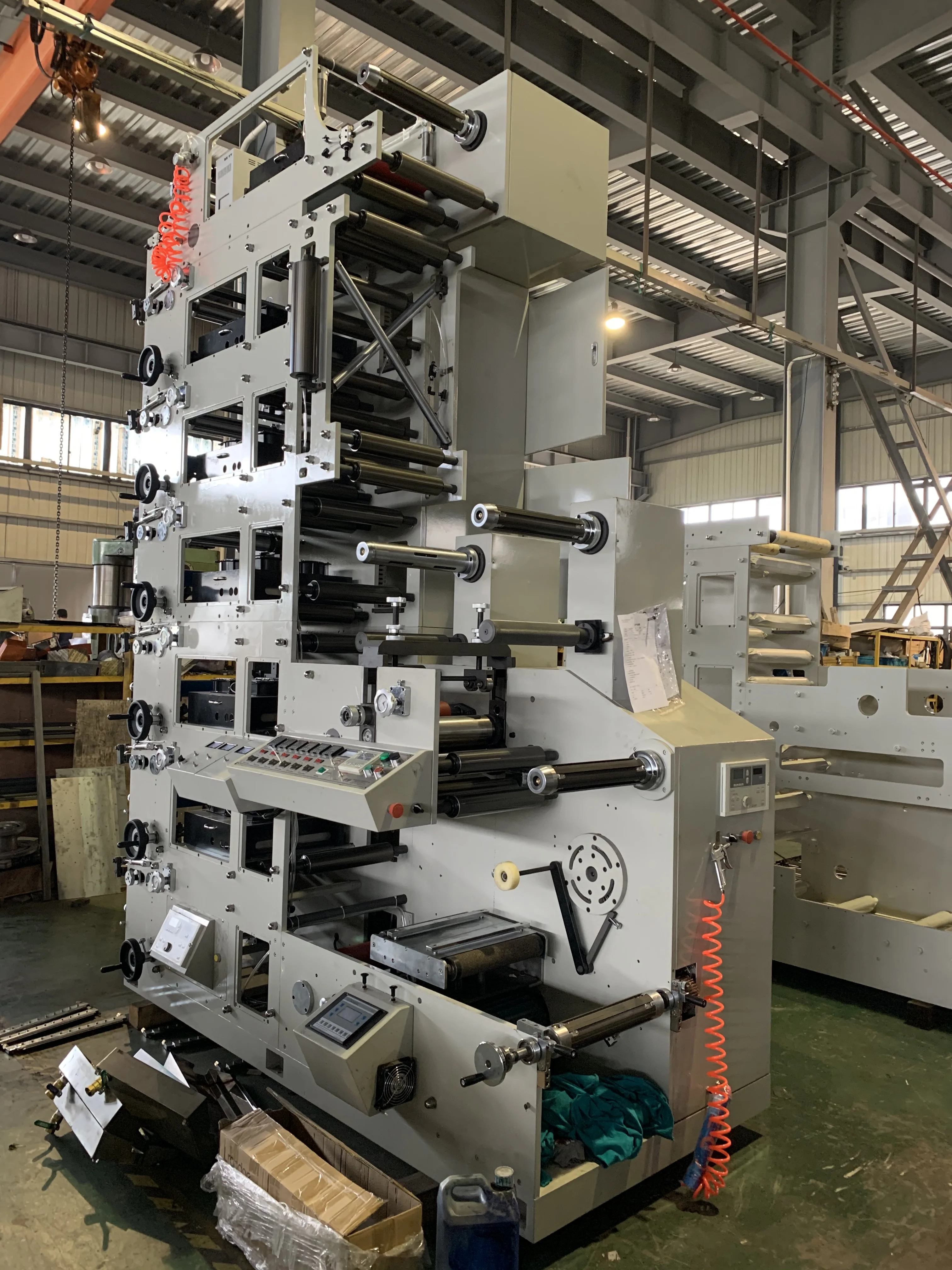 New Design Printing Rewinding Machine for Labels and Paper with Automatic Collection