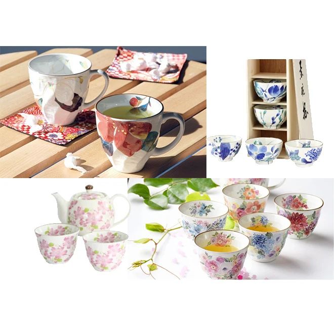 Porcelain Thousand Paper Cranes Pottery Decor Crafts Table Top Decorations For Living Room