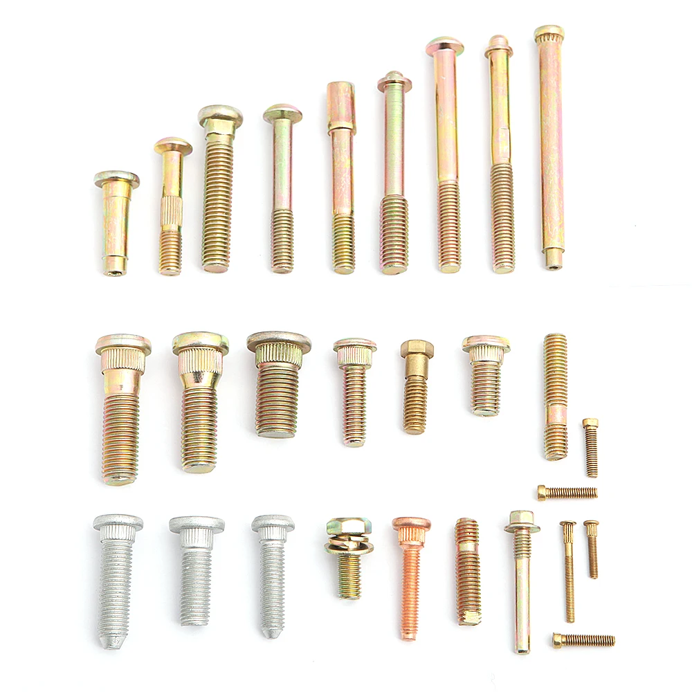 M3 M4 M5 M6 M8 knurled brass screw