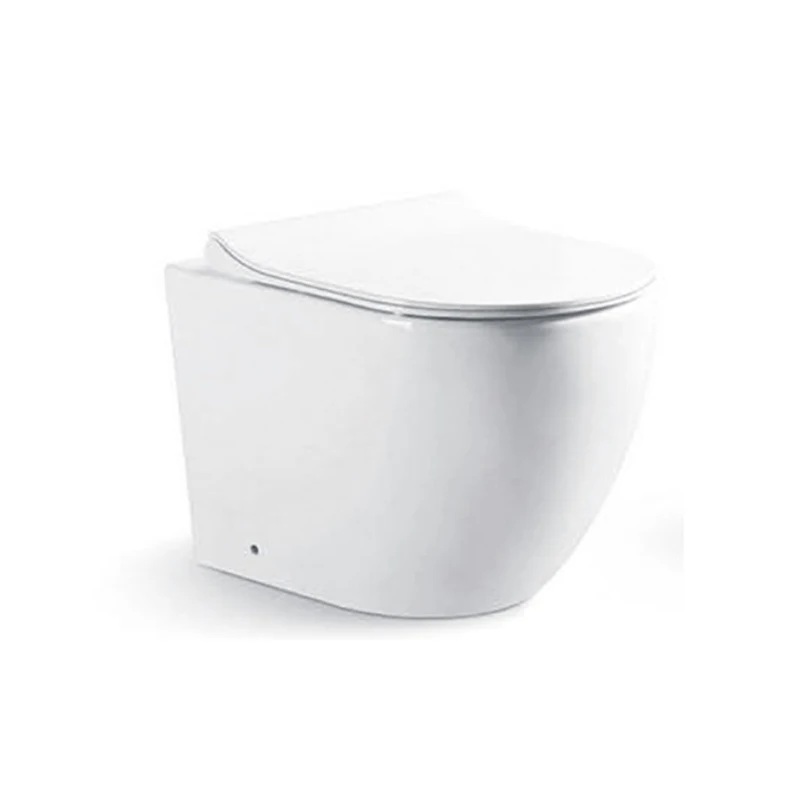 Rimless One Hole Wall Hung Toilet With Many Colors Bathroom Toilets