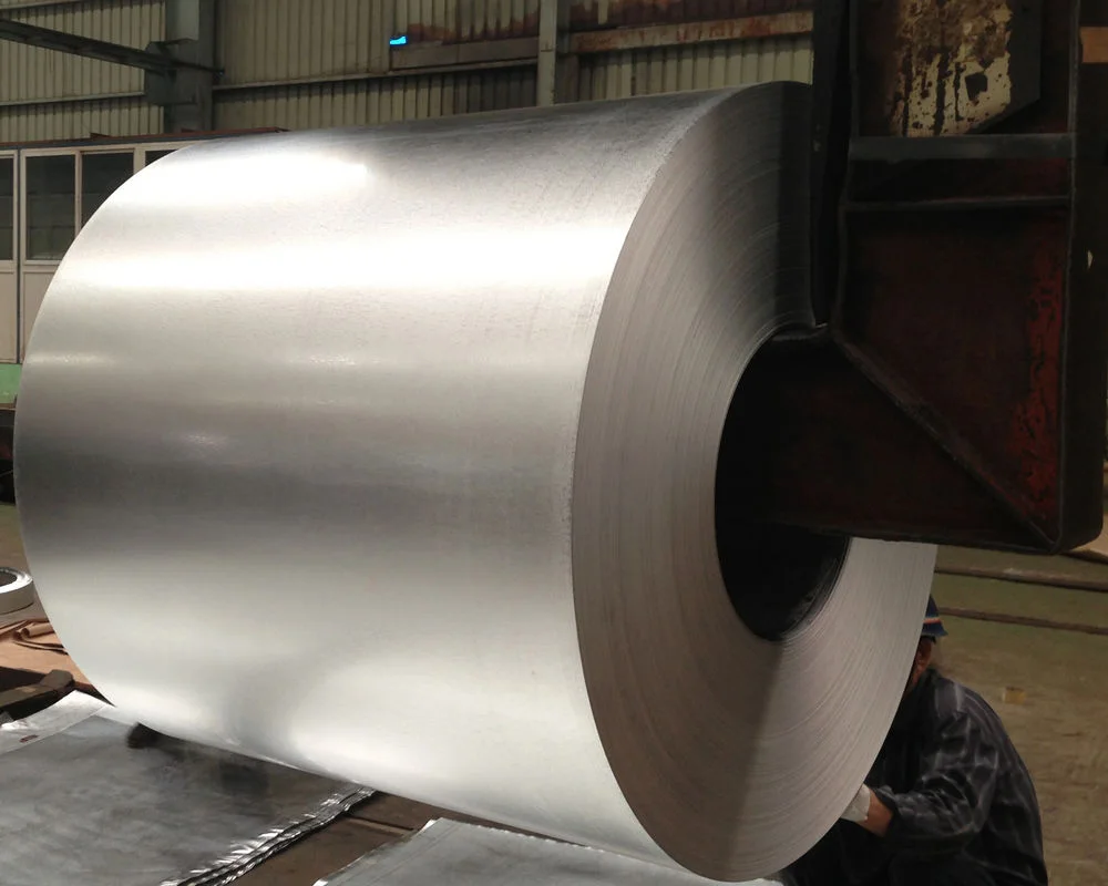 G550 Construction Building Material Galvanized Steel Coils In Sheet Iron Steel Coil Factory