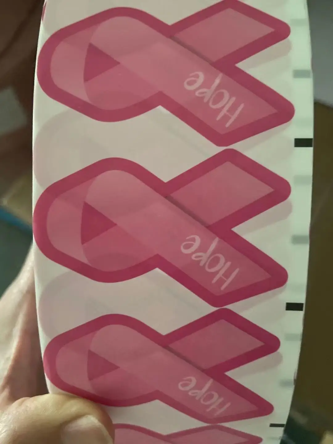 Sterile band aid for Promoting cancer awareness Medical First Aid Approved Plaster Custom Printed Bandaid