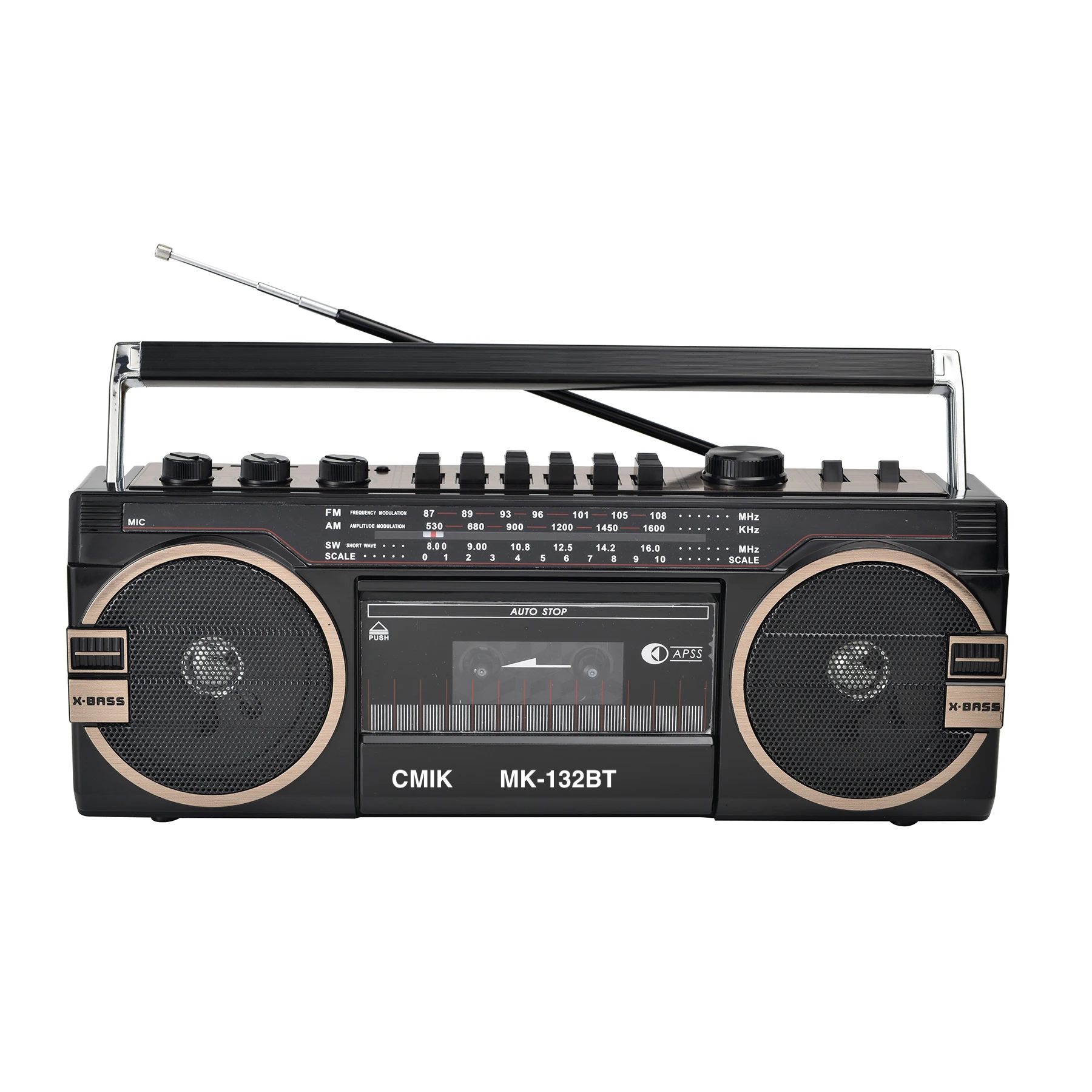  Cmik mk-132 BT винтажный Кассетный рекордер плеер am/fm/usb портативное