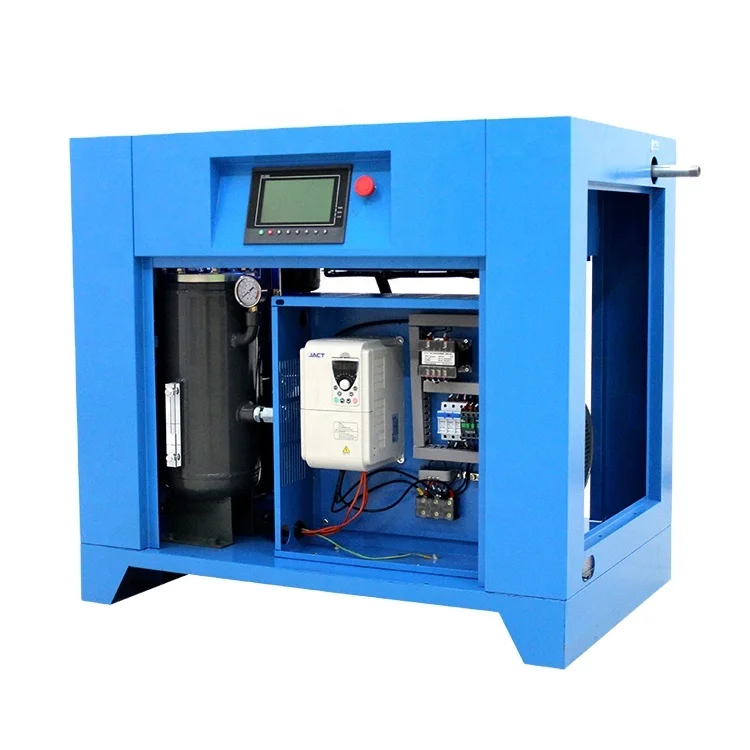 
Fengshi Permanent Magnet motor variable frequency Rotary screw compressor air 7.5kw 10hp energy saving screw type air compressor 