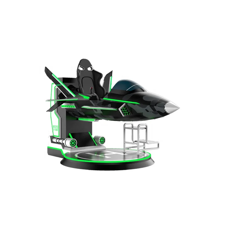Одноместный Vr Fighter simulator Flight Experience Game Park 9D симулятор виртуальной реальности с гоночными и летающими играми
