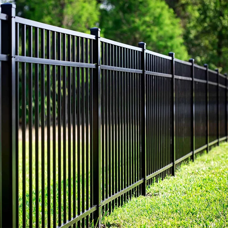 Heavy Duty Home Residential Galvanized Wrought Iron Fences