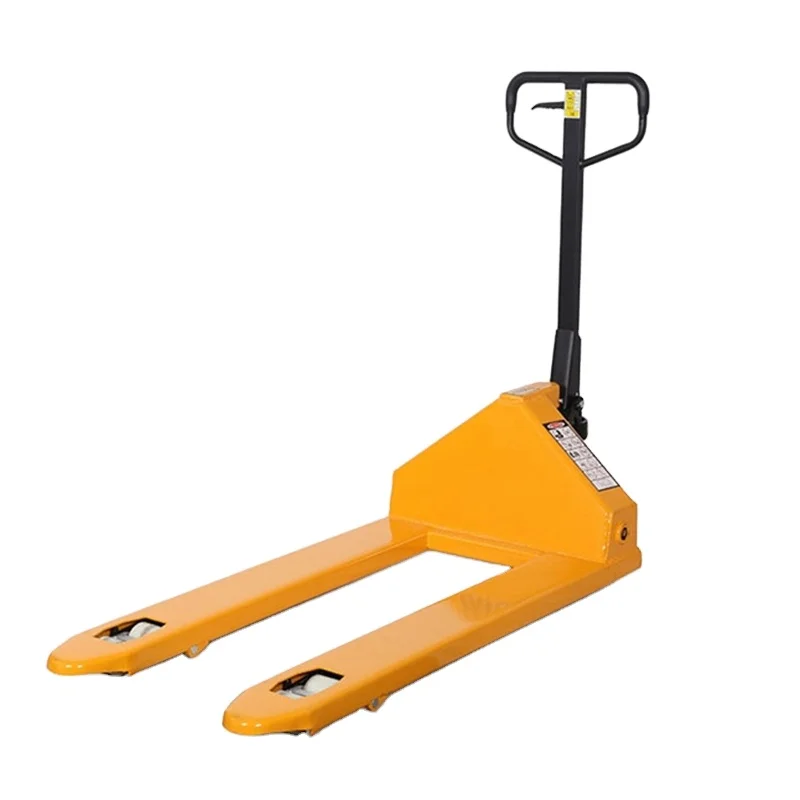 pallet truck with smooth handle and exceptional maneuverability 2.5-3 ton hand pallet jack