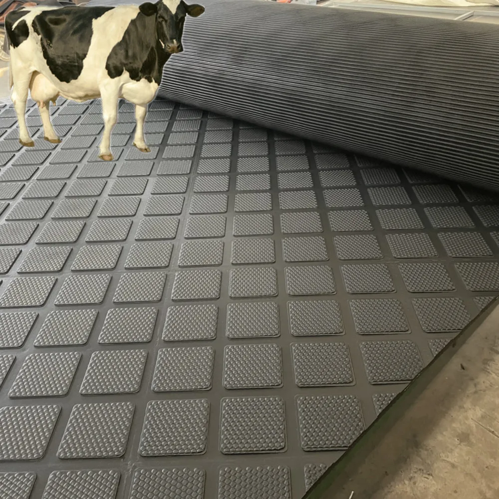 Livestock rubber mat for dairy cows / horse / pigs  /cattle/  stable/cubicle