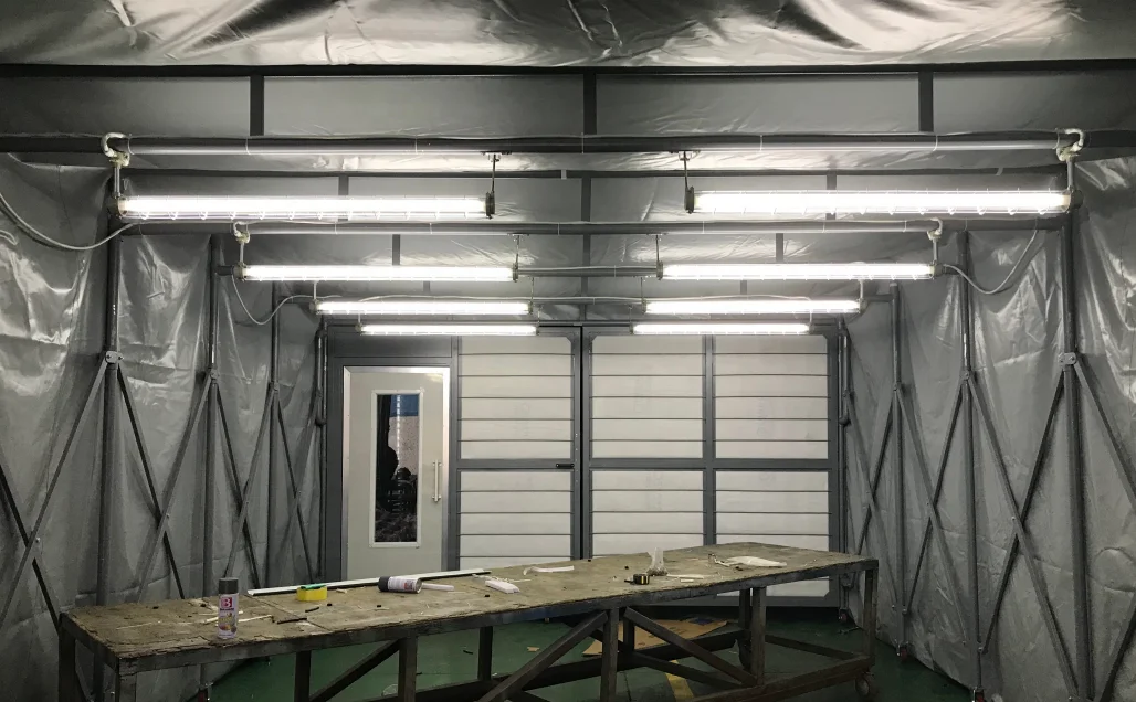 Cheap Price Painting Chamber/Outdoor Retractable Portable Car paint booth/Used Paint Spray Booth For Sale