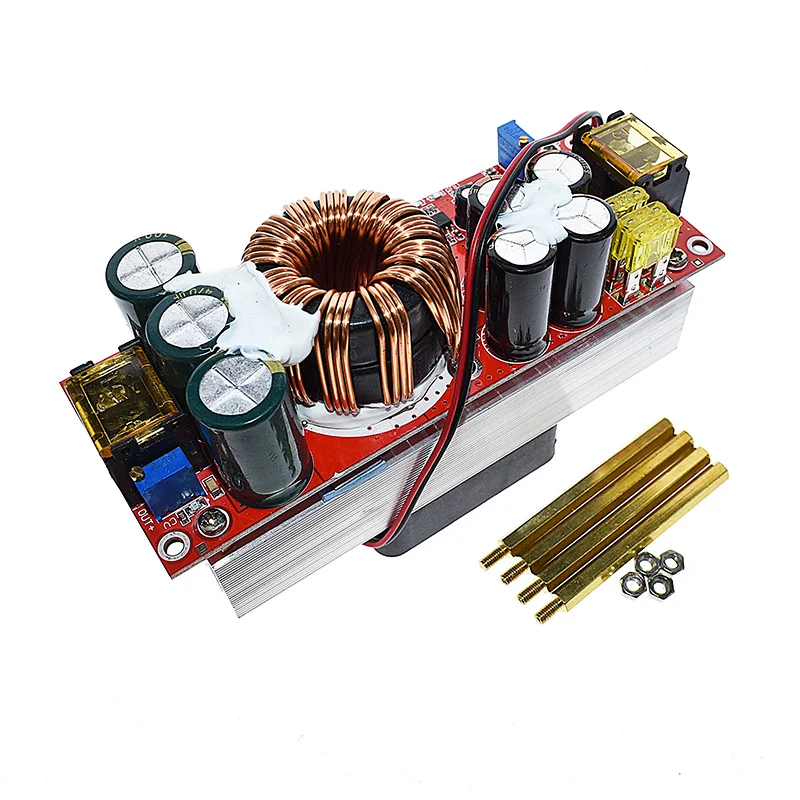 DC-DC 1500W 30A Напряжение Step Up повышающий преобразователь CC CV, модуль источника питания с Step Up Модуль постоянного тока DC-DC 10-60V постоянного тока до 12-97V