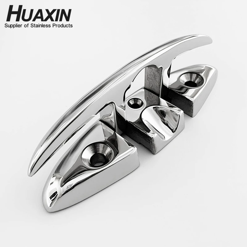 ISO Boat Strap Hinge Door Hinge Marine Grade Stainless Steel 316 Hinge 4 Holes 102*26mm Manufacturer Casting Cabinet Hatch Door