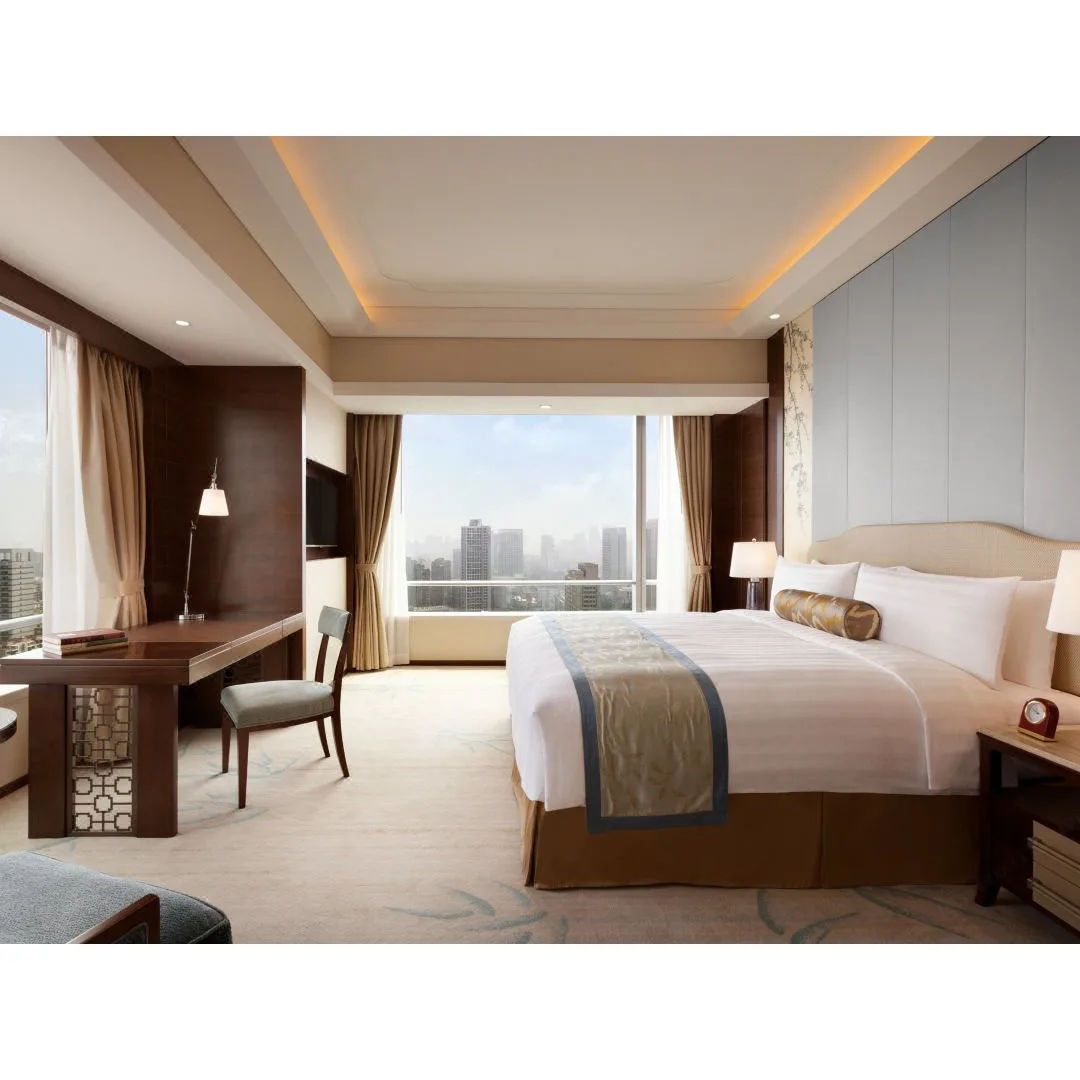 Turkish Bedroom Furniture Set Modern New Luxury Hotel Design Black Color Commercial Bedroom Furniture Supplier For Sale