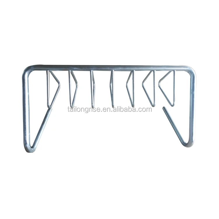 Coat Hanger Bicycle Rack Triangular Loop Bike Rack Customer Multi Bike Stand Bike Parking Rack
