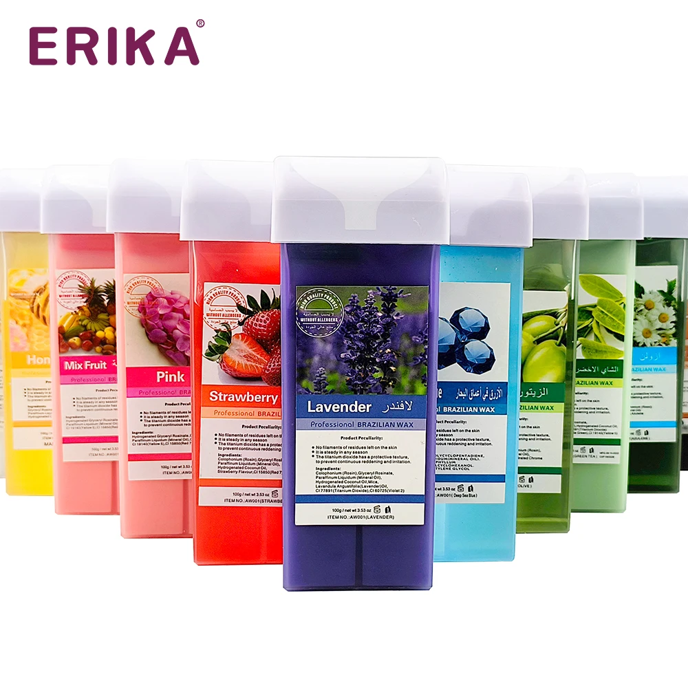 Supplier Tee Tree Cream Honey Sugar Sharonelle Heater Empty Refill Soft Roll On Depilatory Wax Kit Cartridges