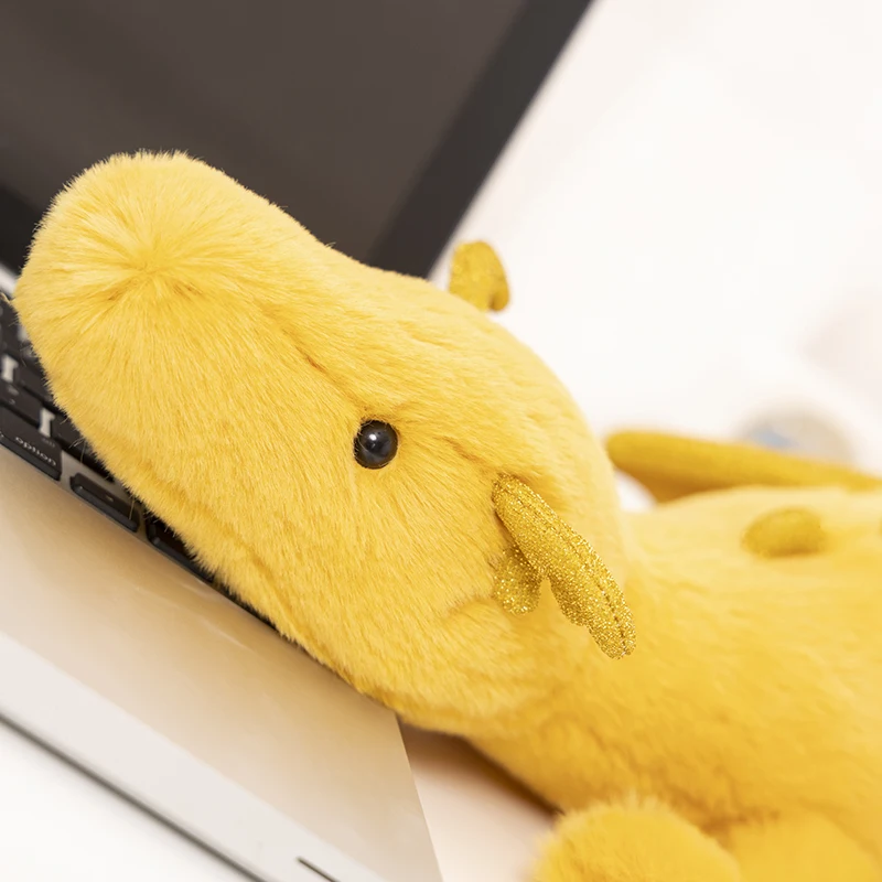Customized lovely little dragon plush doll skin-friendly soft cute flying dragon plush toy for kids gift