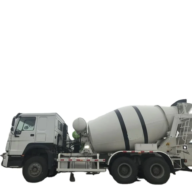 Sinotruk heavy duty truck high capacity used concrete mixer with