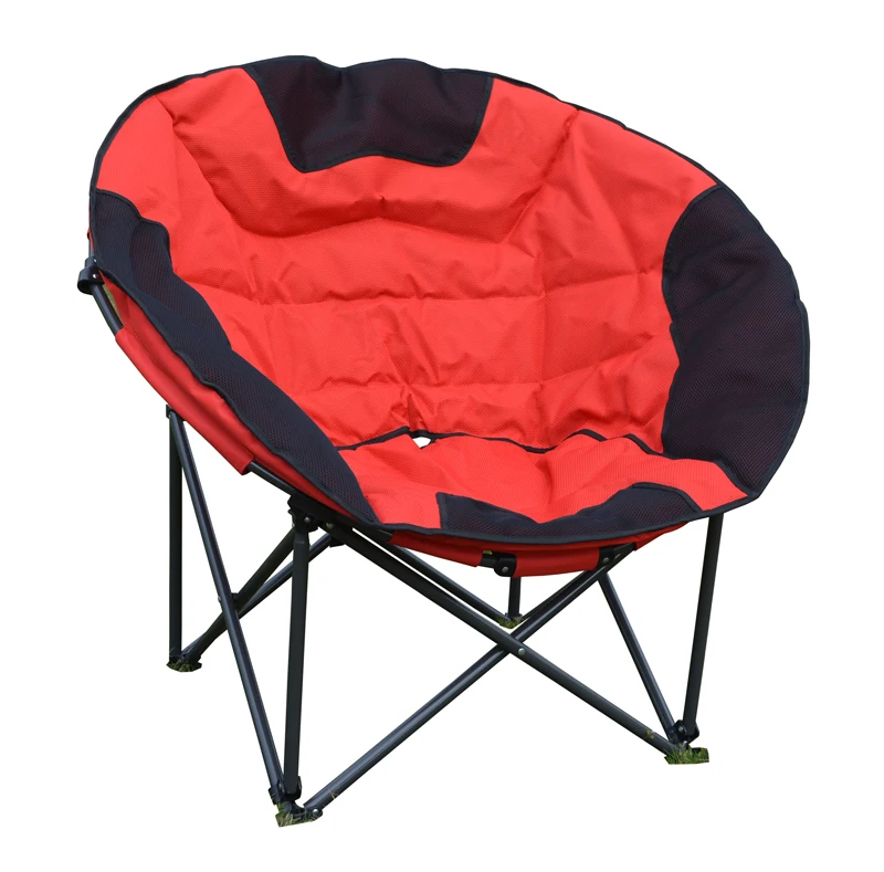 Outdoor Folding Camping Moon Chair portable Picnic Round Moon Chair