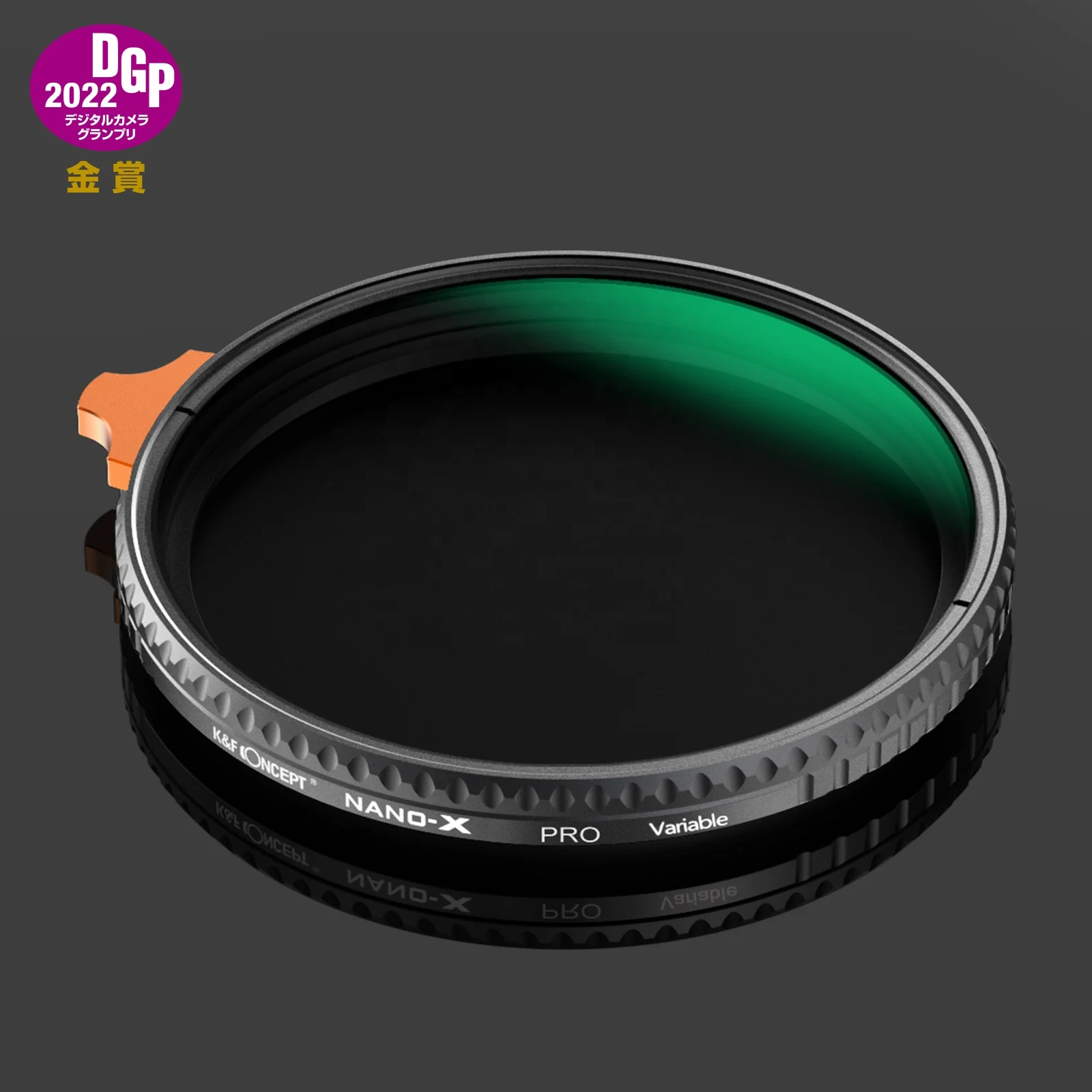 K&F Concept Nd2-400 professional slim 77mm camera filter lens filter 77mm filter frame with handle