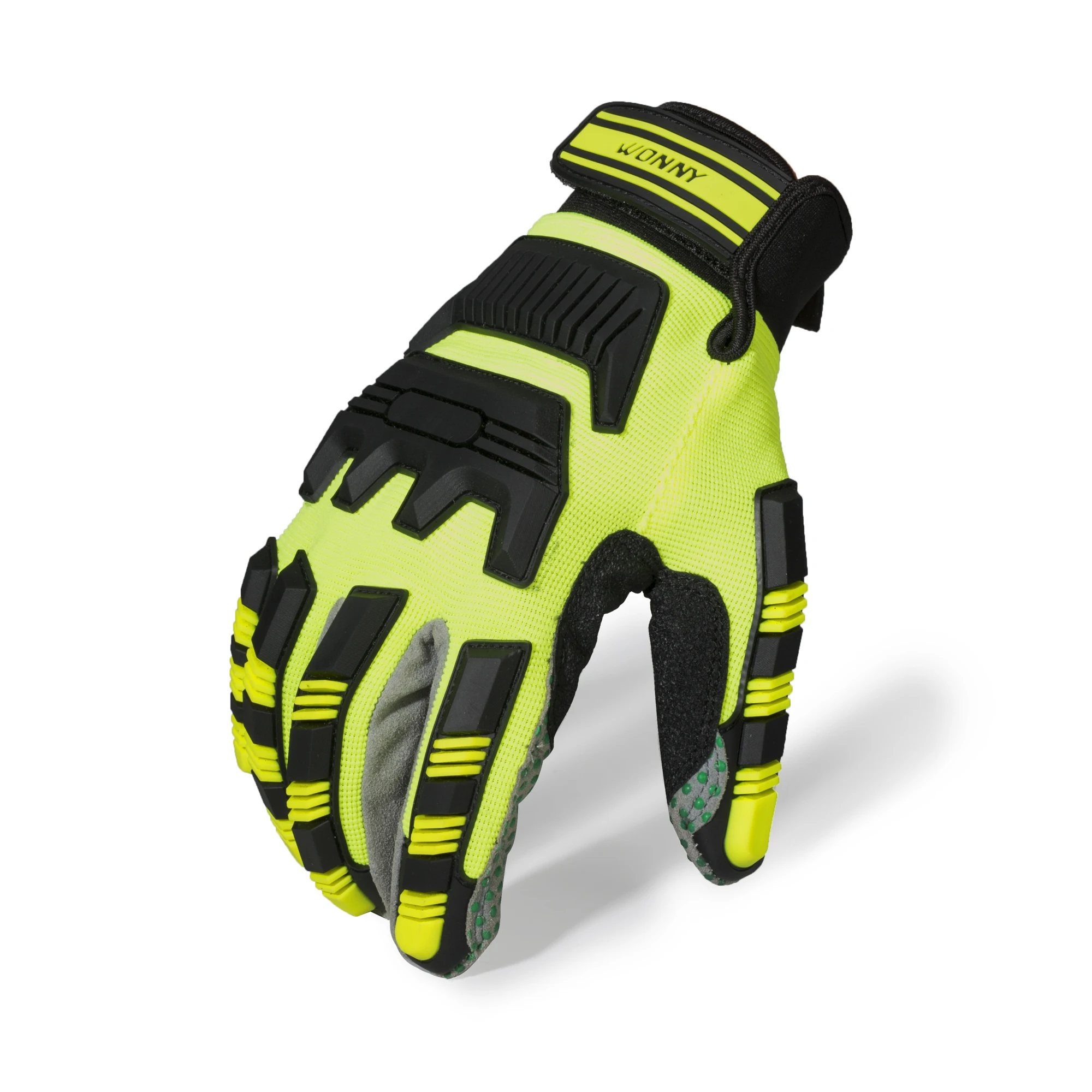 EN420 EN388 Waterproof Fireproof Silicone Anti-heat Anti-cut Anti-slip Fully Palm Safety Gloves