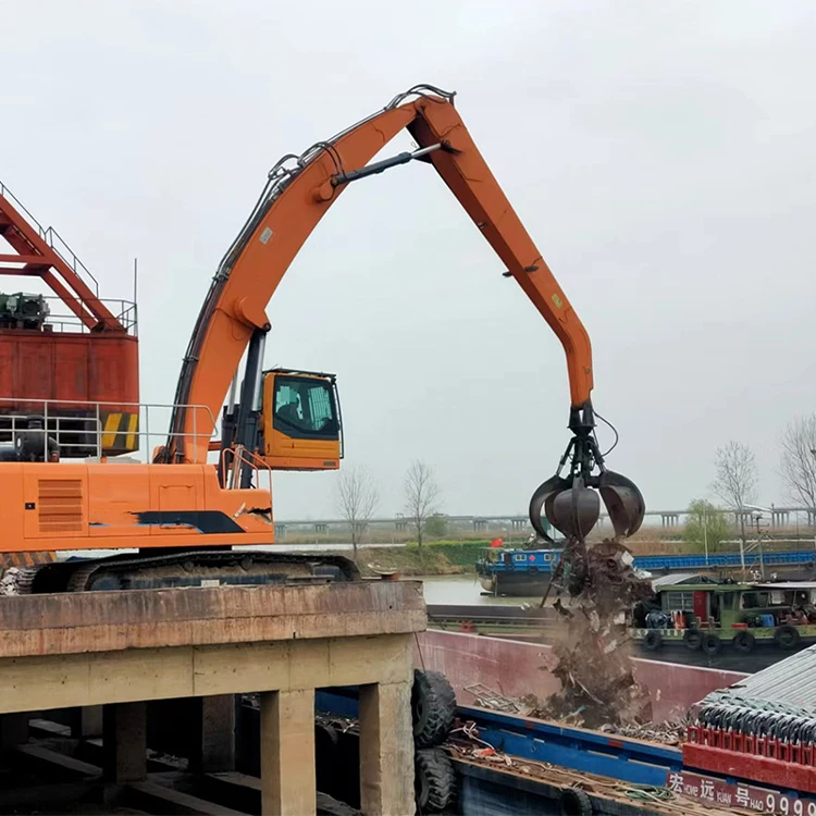 1MT Excavator Grab Mechanical Hydraulic Grab Bucket For Crane