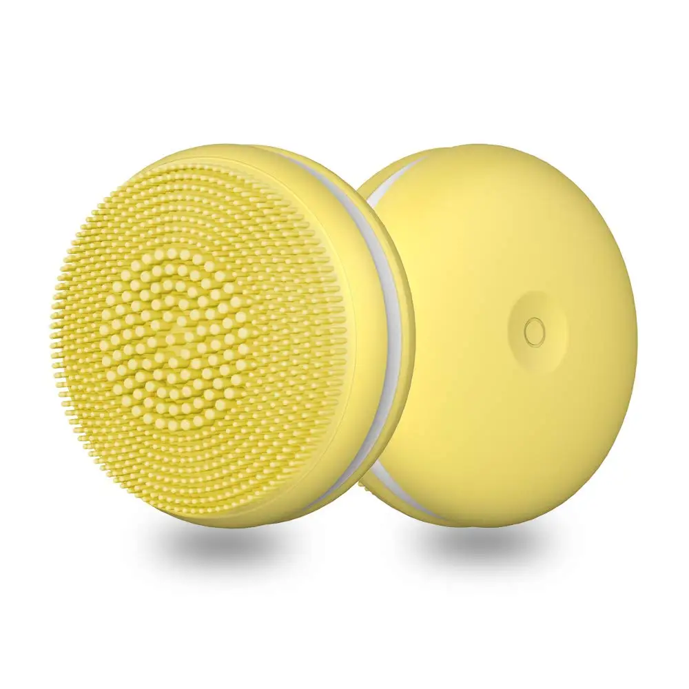 High Quality Wireless Charging Sonic Facial Cleaning Brush Private Label Mini Brush Cleaning Facial Ultrasonic Facial Massager