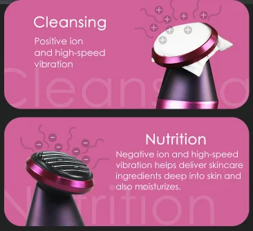 Radio Frequency Facial Massager Hot And Cold Facial Skin Care Home Use Smart RF V Facial Massager Skin Tightening Glowing Device