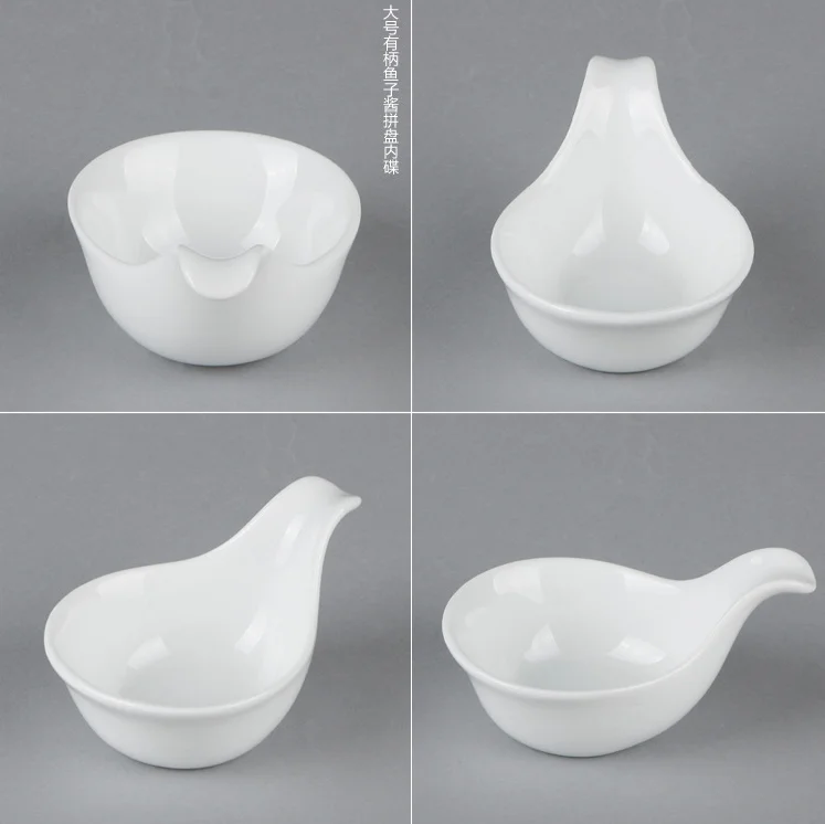 
high quality porcelain caviar spoon ceramic caviar spoon with handle 