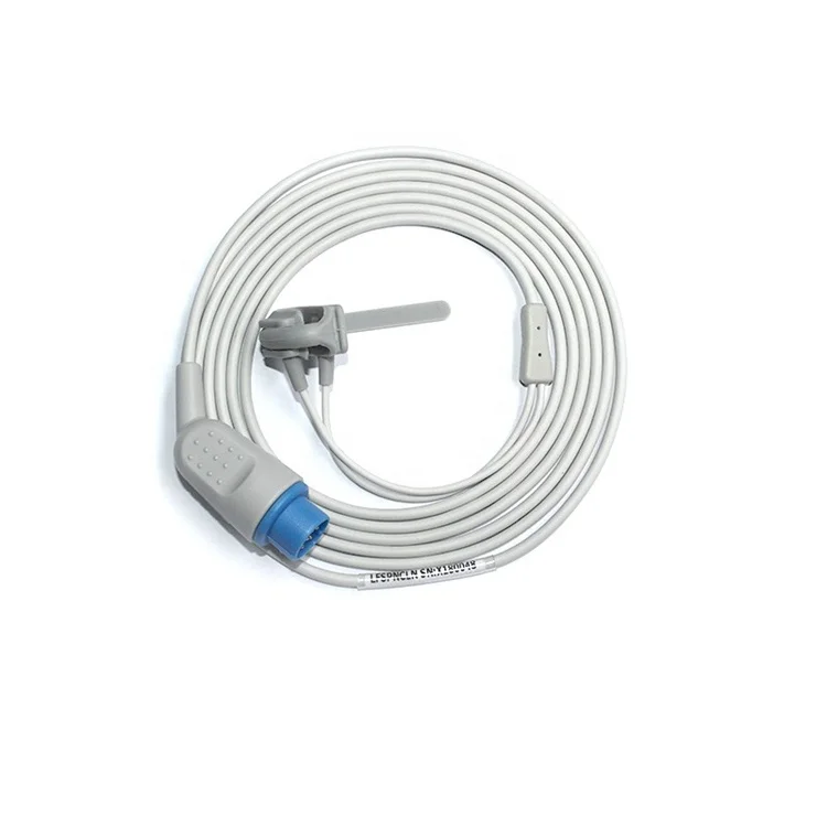 Short Cable Spo2 Sensor Adult Reusable Spo2 Adapter Cable Spo2 Sensor for Nellcor Monitor
