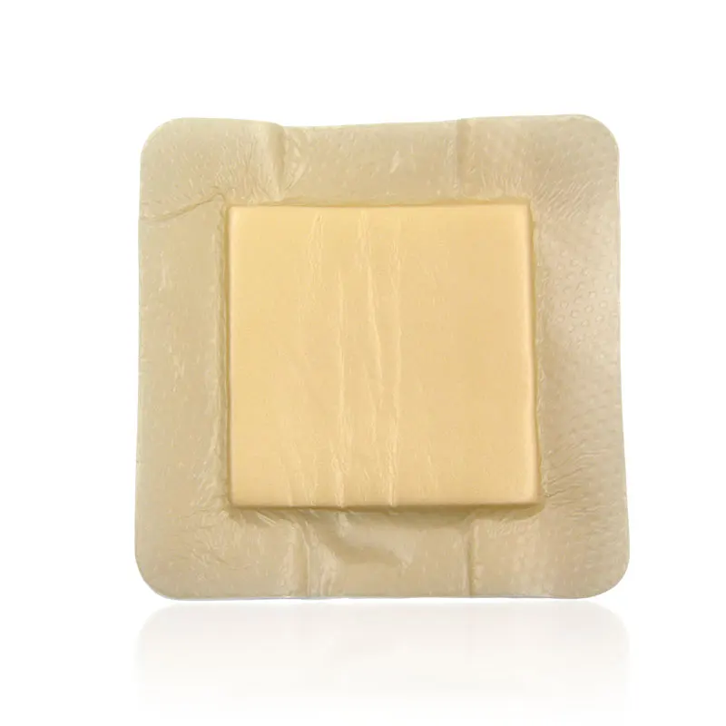 Soft Silicone Absorbent Foam Dressing Waterproof Adhesive Wound Dressing