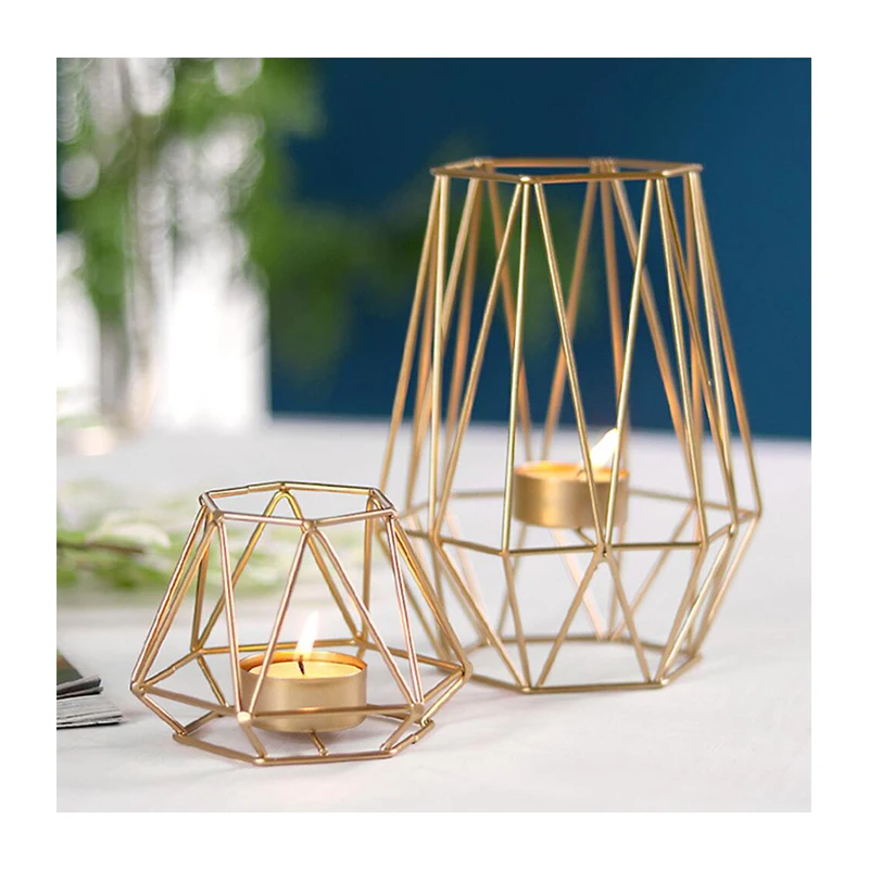 Mid Wrought Medieval Custom Home Vintage Colored Party Wholesale Sweat Iron Candle Holder