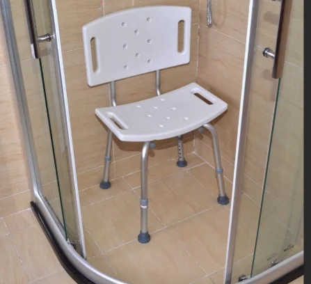 Old people equipment adjustable shower chair used bathing chairs bath