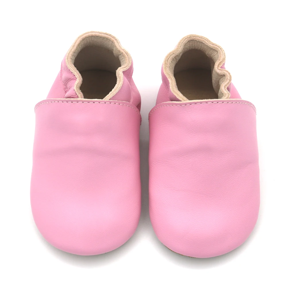 Fluffy Newborn Girl Boy Toddler Anti-slip Pink Baby Floor Slippers For Kids