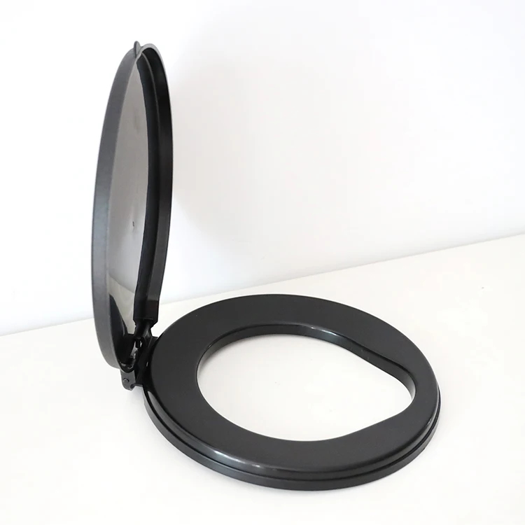 Height 35cm portable bucket lid car toilet for outdoor camping