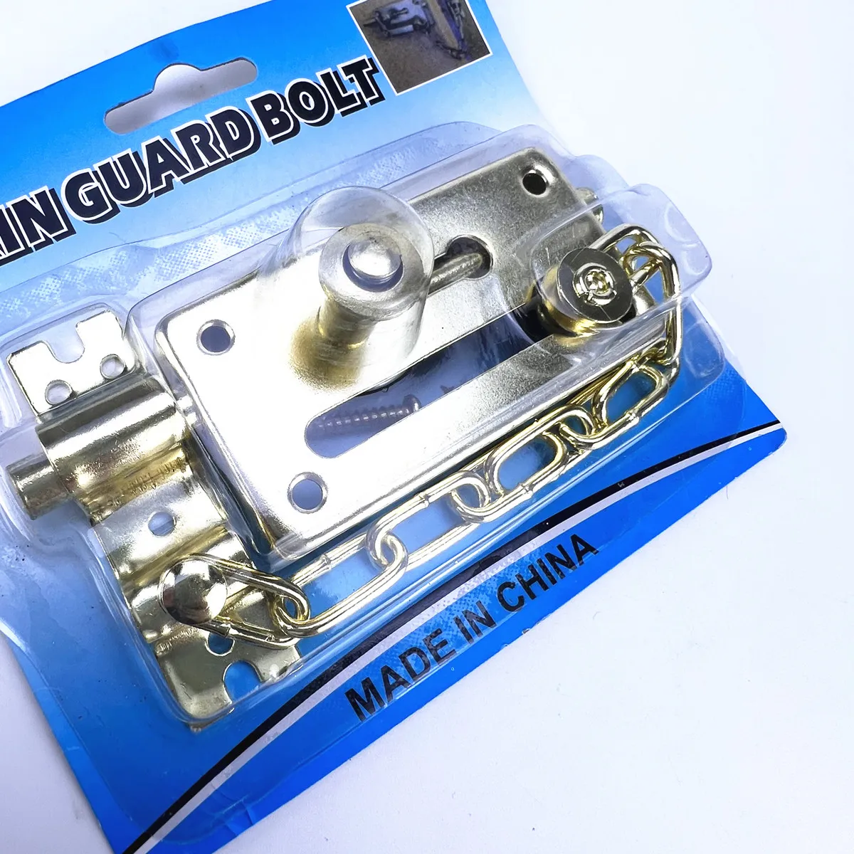 Pick Proof door Lock Chain Bolt Safety Chain Hotel Security Chain Latch Hardware Door Lock