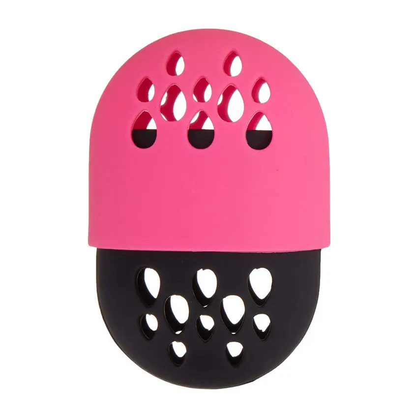 Makeup Sponge Display Rack Cosmetic Blender Sponge Case Puff Holder Soft Silicone Powder Puff Drying Holder Egg Stand Beauty Pad