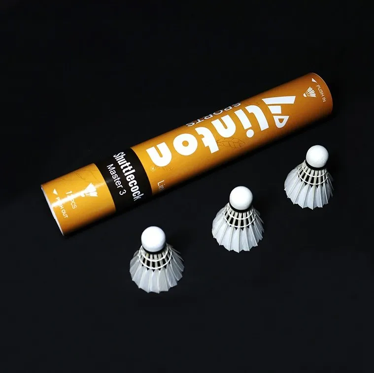 Chinese manufacturer hot promotional professional badminton for international tournament shuttlecock
