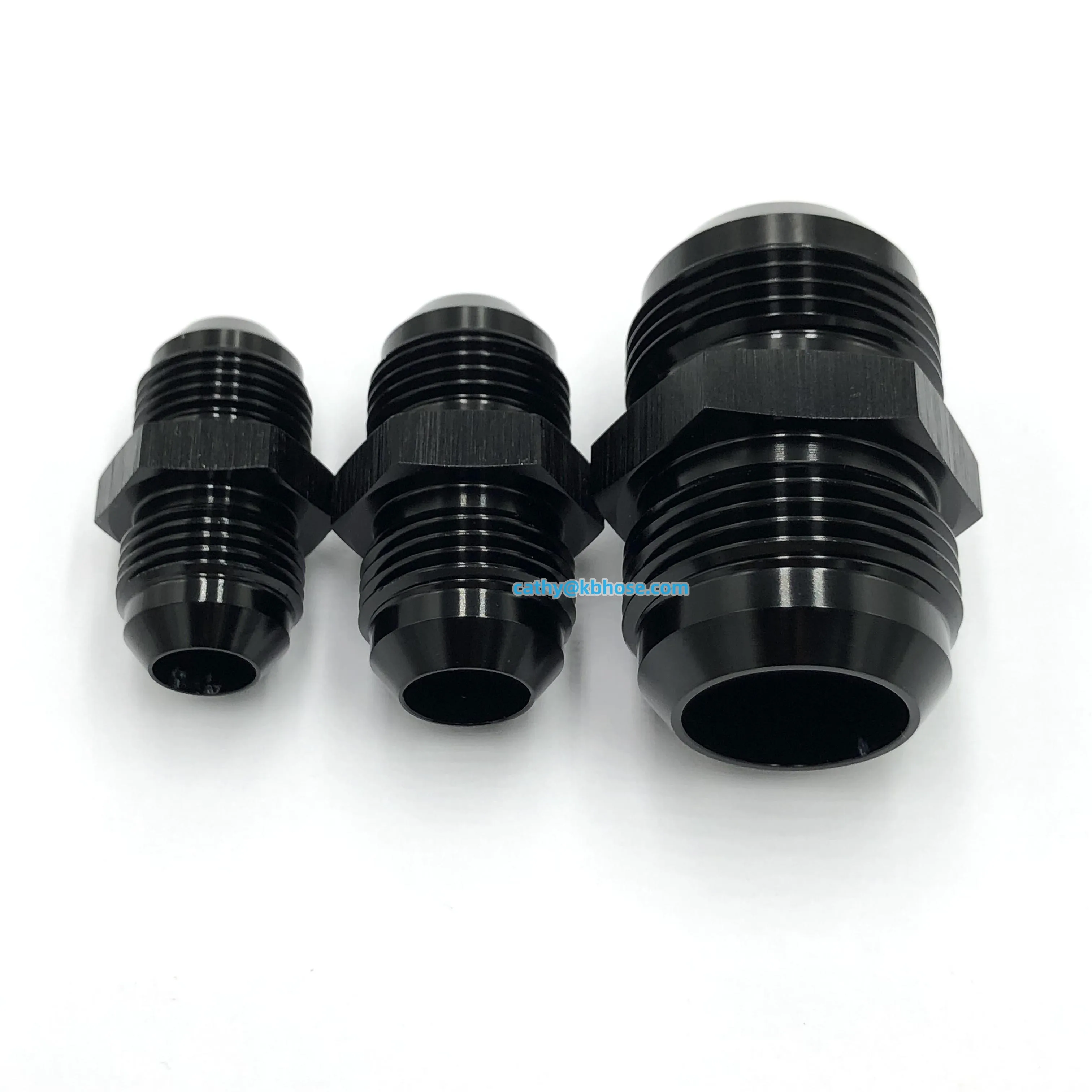 AN3 AN4 AN6 AN8 AN10 AN12 AN16 AN20 Straight Male Flare Union Fitting Adapter