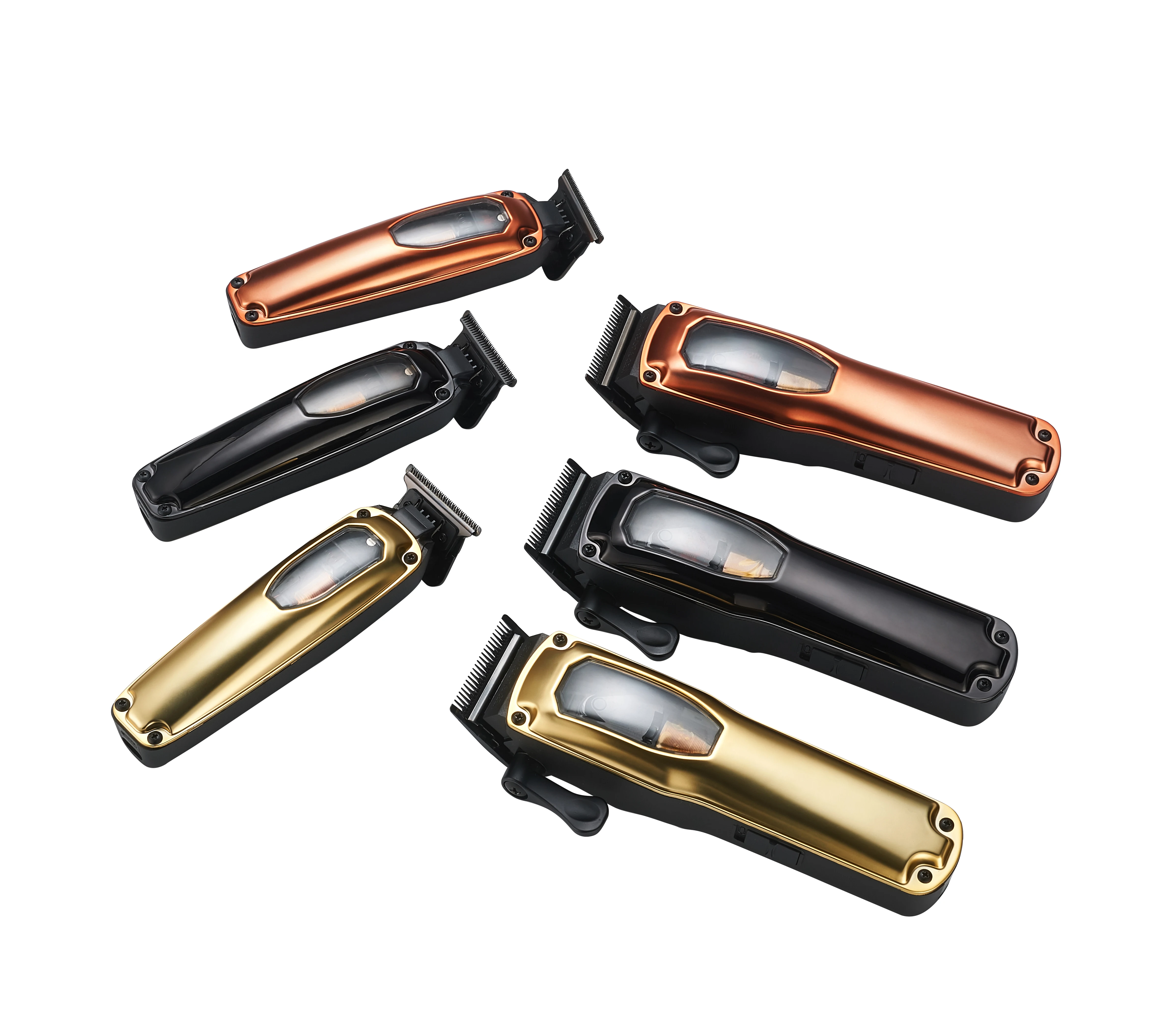 GOBO  Mini Clippers Magnetic Trimmer Groomer Cordless Self-Haircut Kit Styling Shears DLC blade